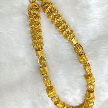 916 Gold Hollow Heavyweight Chain by Suvidhi Ornaments