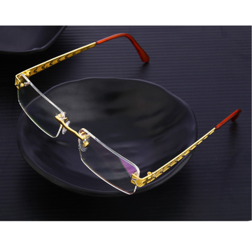 750 Gold hallmark fancy  mens spectacle s35