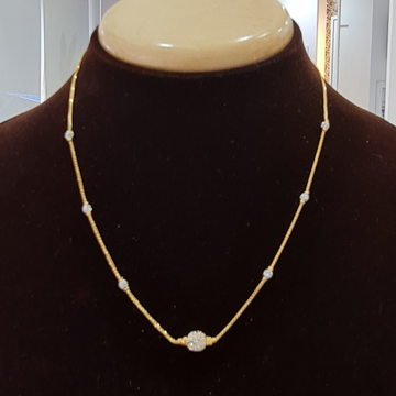 916 hallmark gold chain by Sangam Jewellers
