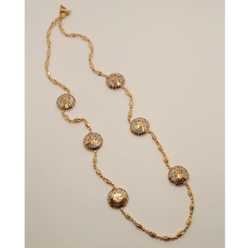 18k gold stylish chain for ladies by 