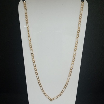 Fancy light weight chain by Aaj Gold Palace