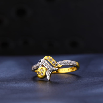 916 Gold Ladies Designer Ring LR1267