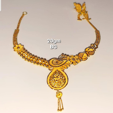 FANCY NECKLASE by Aaj Gold Palace
