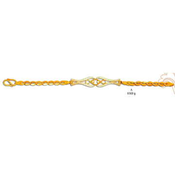 22kt Gold Fancy Ladies Lucky CZ by 