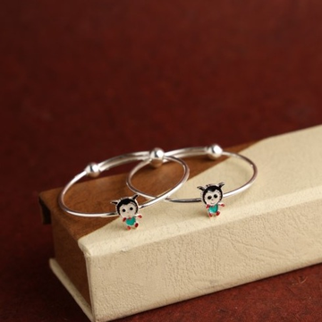 silver  attractive Bangles for kids by 