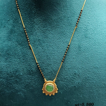22crt Gold Fancy Mangalsutra by Suvidhi Ornaments