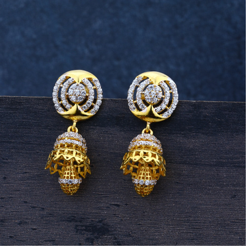 Ladies Jummar Earrings Traditional 916-LJE66