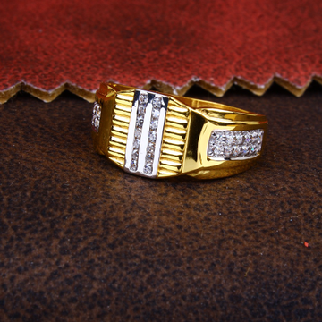 18k Gold Fancy Rings For Gents  by 
