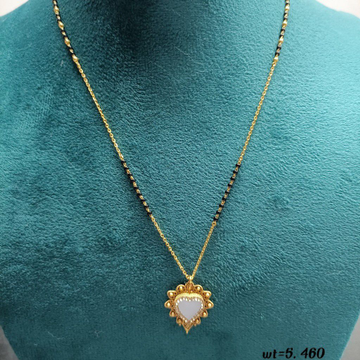 916 Gold Fancy Mangalsutra by Suvidhi Ornaments
