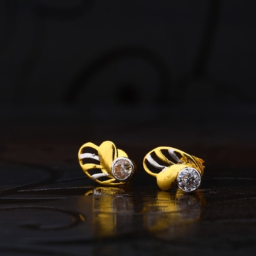 22 carat gold Ladies earrings RH-LE494