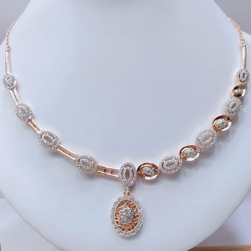 Rose Gold Plated Classic Necklace VJ-N011 by 