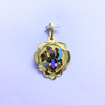 SHREENATHJI FANCY GOLD PENDANT by 