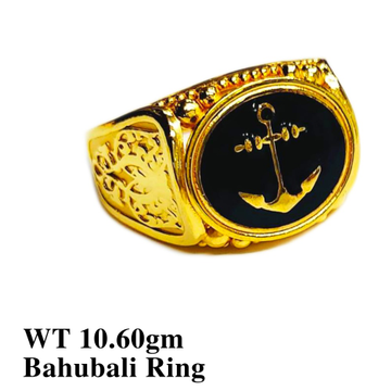 22K Bahubali Anchor Ring by 