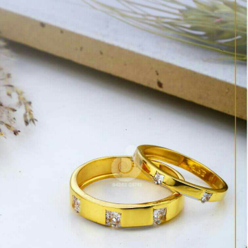 22ct Cz Fancy Couple Ring