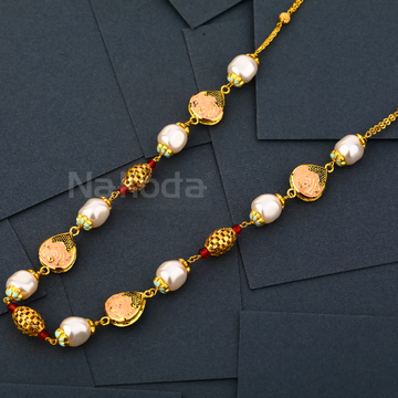 916 Gold Women's Hallmark Designer Antique Chain M...