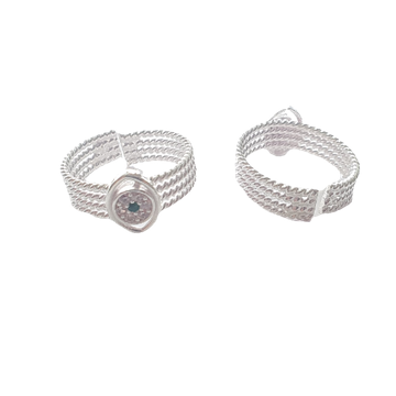 Silver Daily Wear Toe Rings by 