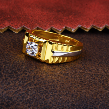  gold regular cZ diamond Ring 132 by 