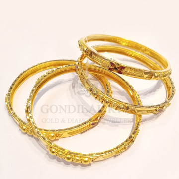 20kt gold bangle 4gbg73 by 