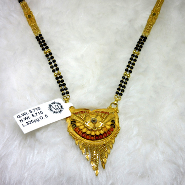 Gold calcutti mangalsutra in Ahmedabad