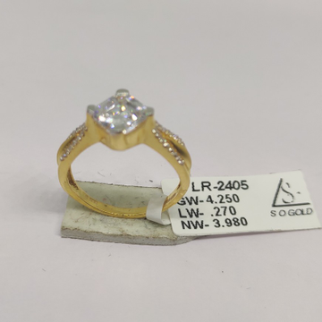 916 solitar ring by S. O. Gold Private Limited