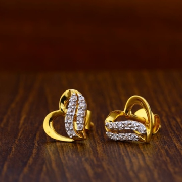 22 carat gold ladies earrings RH-LE897