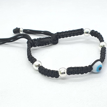 Silver 92.5 evil eye fancy anklets by 