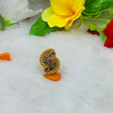 916 Gold Antique Ring by Ranka Jewellers