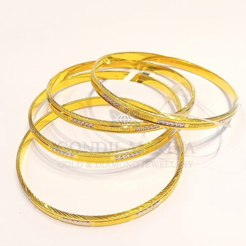 22kt gold bangle gbgh9 by 