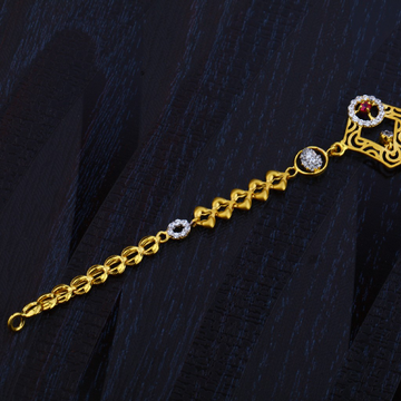 916 Gold Cz Ladies Bracelet-LB82