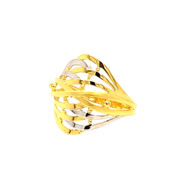22k Gold PlainTide n Stride Ring by 