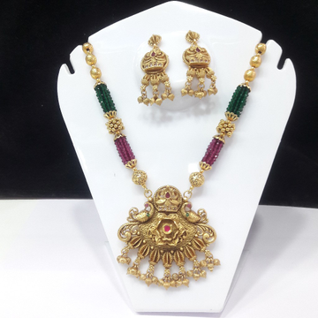 Antique necklace set by 