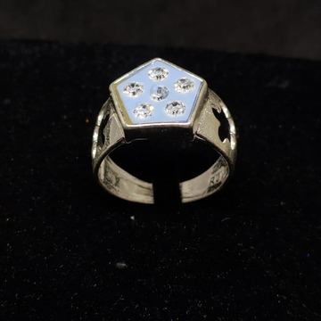 silver gents rings RH-GR586