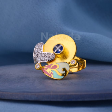 22KT Gold Ladies Exclusive Antique Ring LAR380