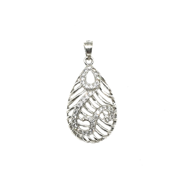 925 Sterling Silver Pear Shaped Pendant MGA - PDS0...