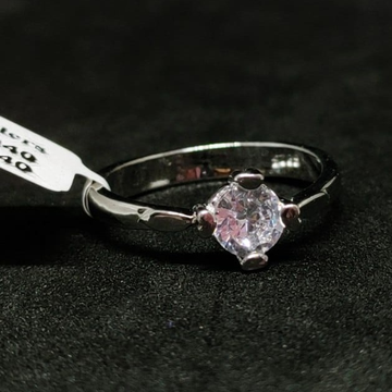 92.5 silver single stone diamonds ladies rings RH-...