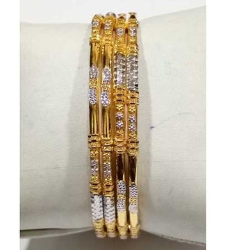 22KT Gold Fancy Bangles by 