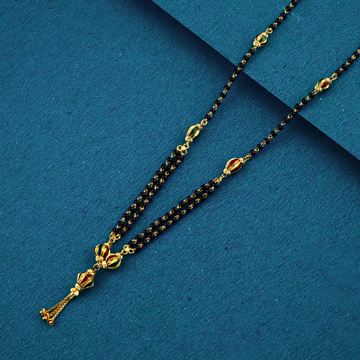 22K 916 SINGAL LINE DOKYA STYLE MANGALSUTRA by 