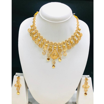 22KT Gold Hallmark Bridal Necklace Set by 