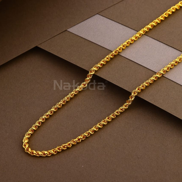 916 gold classic mens hollow chain mhc18