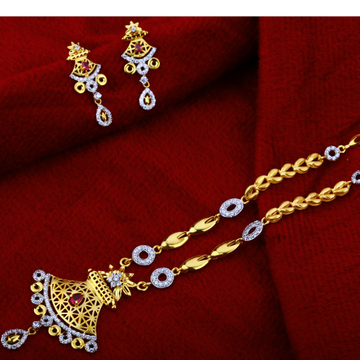 916 Gold  Classic  Chain Necklace   CN03