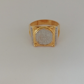 916 gold fancy casting Gents ring by 