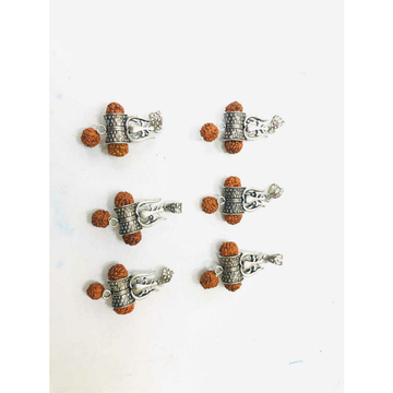 92.5 Sterling Silver Oxodize Trisul Rudraks Religi... by 