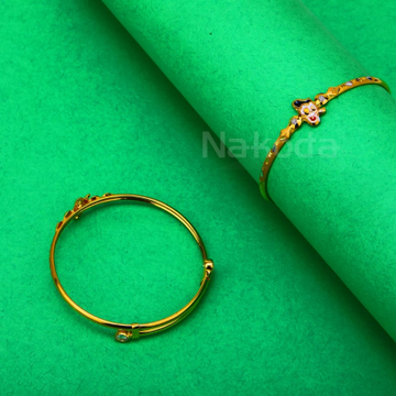 18kt gold hallmark stylish kids kadali kk56