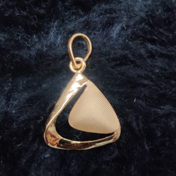 18 kt gold pendant by Aaj Gold Palace