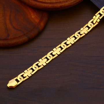 916 Gold Exclusive Designer Mens Bracelet MPB191