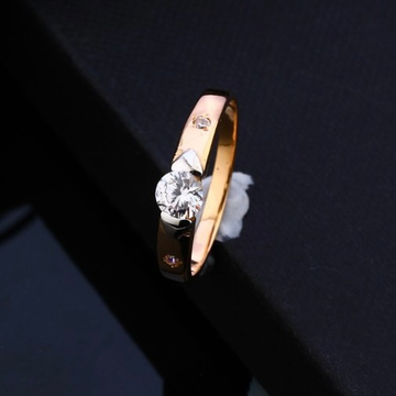 18KT Rose Gold Office Wear Ring  by Gharena Jewellers