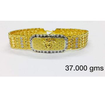 GOLD 22K/916 gents KING bracelet kada  RH-bT205