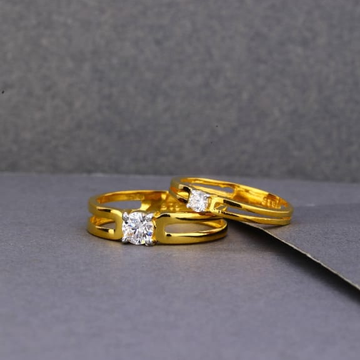Antique Design Gold 22ct Couple Ring