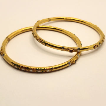 916 Gold Unique Design Kadli by 
