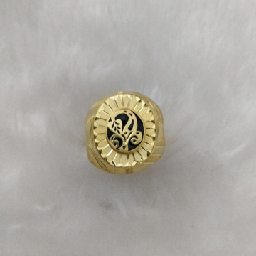 916 Gold Fancy Gent's Ring